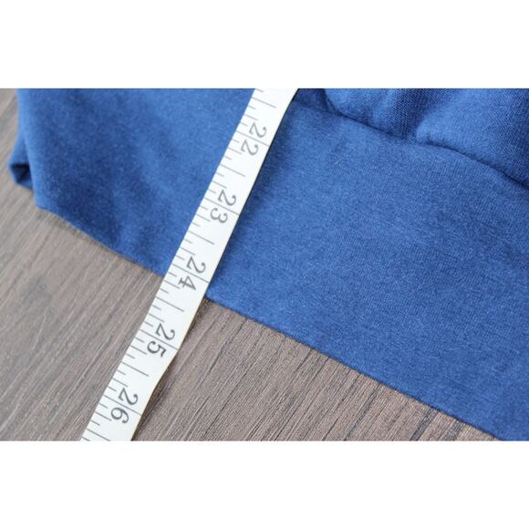 Aviator Nation Medium Ninja Hoodie zipper pockets blue pullover womens - Picture 8 of 9